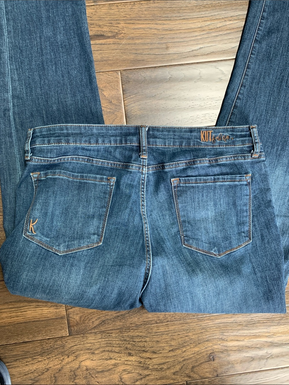 Kut from the Kloth Classic Straight Leg Women’s Denim Jeans. Pre-Owned. Size 12. - Picture 5 of 9